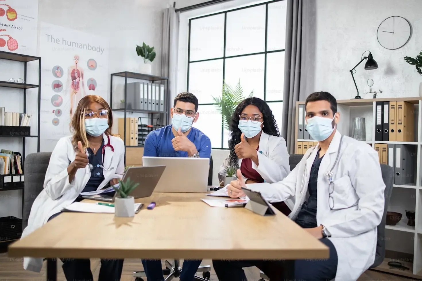 Medical professionals and healthcare services